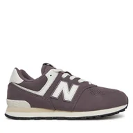 Sneakersy damskie - Sneakersy New Balance GC574LCE Fioletowy - miniaturka - grafika 1