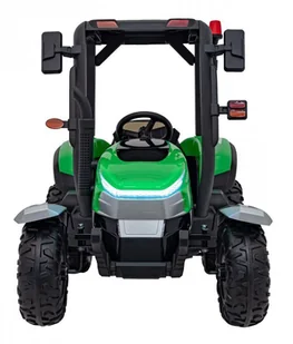 Traktor BLAST Z Przyczepką Zielony - Pojazdy elektryczne dla dzieci - miniaturka - grafika 5