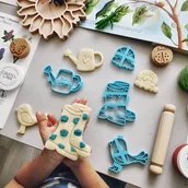 Masy plastyczne - Foremki do ciastoliny WIOSNA - miniaturka - grafika 1