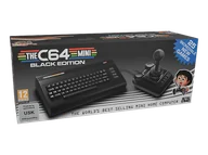 Konsole i gry retro - Konsola PLAION The C64 mini - Black Edition Czarny - miniaturka - grafika 1