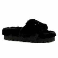 Klapki i japonki damskie - Klapki z futerkiem CARINII - Carinii - miniaturka - grafika 1