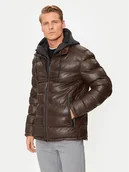 Kurtki męskie - Milestone Kurtka zimowa Callisto 431019 60300 Brązowy Regular Fit - miniaturka - grafika 1