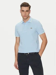 Lacoste Polo PH9875 Błękitny Regular Fit - Koszulki męskie - miniaturka - grafika 1