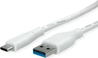 Kable USB - Kabel USB Value USB-A - USB-C 3 m Biały - miniaturka - grafika 1