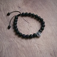 Bransolety męskie - WILK & lawa - bransoletka męska - rozmiar uniwersalny S-XL - Pakamera - miniaturka - grafika 1