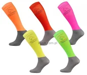 Skarpetki jeździeckie - COMODO Podkolanówki jeździeckie NEON z mikrofibry - miniaturka - grafika 1