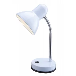 Globo Lighting Basic Lampka biurkowa Biały 2485 - Lampy stojące - miniaturka - grafika 1