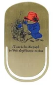 Zakładki do książek - Paddington Zakładka metalowa Czytający miś Padding - miniaturka - grafika 1
