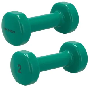 Spokey - Z. Hantli 2x2kg Gn, Shape - Hantle i ciężarki - miniaturka - grafika 1