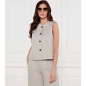 Kamizelki damskie - MAX&Co. Kamizelka FROM | Straight fit - miniaturka - grafika 1