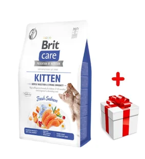 Karma dla kota BRIT Care Grain Free Kitten Immunity Świeży Łosoś 2 kg - Sucha karma dla kotów - miniaturka - grafika 2
