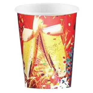 Riethmueller Polska Kubeczki, Happy New Year, 8 sztuk - Sylwester - miniaturka - grafika 3