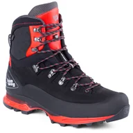 Buty trekkingowe męskie - Buty męskie Hanwag Alverstone II GTX Rozmiar butów (UE): 44,5 / Kolor: czarny/czerwony - miniaturka - grafika 1