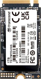 Dysk SSD Transcend 410S 1TB M.2 2242 PCI-E x4 Gen4 NVMe (TS1TMTE410S) - Dyski SSD - miniaturka - grafika 1