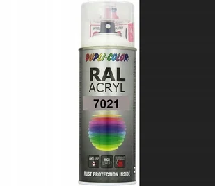 Motip Ral Acryl 7021 Połysk Dupli-color Farba Akryl Spray 400 ML - Chemia warsztatowa - miniaturka - grafika 1