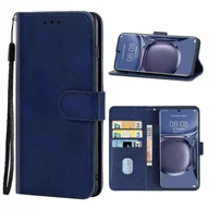 Etui i futerały do telefonów - Do skórzanego etui na telefon Huawei P50 Pro (czerwone) Niebieski - miniaturka - grafika 1
