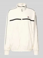 Kurtki i kamizelki sportowe damskie - Kurtka treningowa o kroju oversized z wyhaftowanym logo model ‘SAN SIRO’ - miniaturka - grafika 1