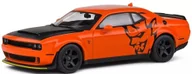 Samochody i pojazdy dla dzieci - Dodge Challenger SRT Demon - 2018, orange/black Solido 1:43 - miniaturka - grafika 1