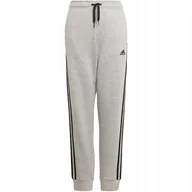 Spodnie męskie - Spodnie dla dzieci adidas Essentials 3 Stripes Pant GQ8899-116cm - miniaturka - grafika 1