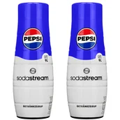 Syropy i koncentraty owocowe - 2x SYROP PEPSI COLA SATURATOR SODASTREAM KONCENTRAT SOK DO WODY 9L NAPOJU - miniaturka - grafika 1