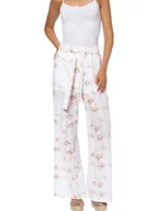 Spodnie damskie - Heine Spodnie w kolorze biało-beżowym - miniaturka - grafika 1