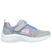 Trampki damskie - Buty dziecięce Skechers Microspec Plus Swirl Sweet 303535LGYMT - szare - miniaturka - grafika 1