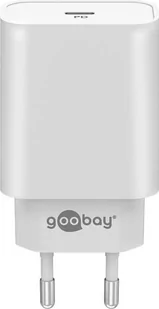Ładowarka sieciowa USB-C PowerD 45W Goobay BIAŁA - Ładowarki do telefonów - miniaturka - grafika 2
