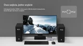 Kable komputerowe i do monitorów - Unitek Przełącznik KVM 4K HDMI 2.0 2-in 1-out +USB | - miniaturka - grafika 1