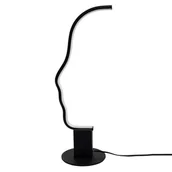 Lampy stojące - Stolikowa lampka Face AZ5467 Azzardo LED 20W 3000-6500K czarna - miniaturka - grafika 1