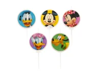 Urodziny dziecka - Świeczki urodzinowe Mickey i przyjaciele - 3 cm - 5 szt. - miniaturka - grafika 1