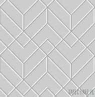Tapety - Superfresco Easy Szara tapeta winylowa na flizelinie w wzór geometryczny 3D 106155_opcje - miniaturka - grafika 1