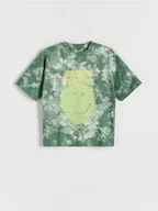 Koszulki dla chłopców - Reserved - T-shirt SmileyWorld® - morski - miniaturka - grafika 1