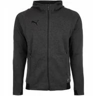 Bluzy sportowe męskie - Bluza rozpinana z kapturem męska sportowa dryCELL PUMA FINAL CASUALS HOODED JACK - miniaturka - grafika 1