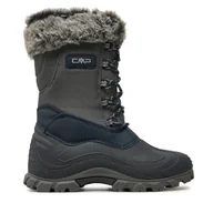 Buty dla dziewczynek - Śniegowce CMP Magdalena Snowboots 3Q76455J Szary - miniaturka - grafika 1
