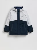 Kurtki i płaszcze dla chłopców - Reserved - Kurtka z kapturem - granatowy - miniaturka - grafika 1