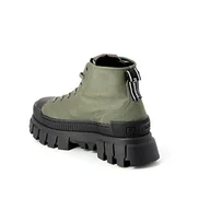 Trampki damskie - PALLADIUM-EU Revolt Hi TX, Trampki damskie, olive night, 38 EU - miniaturka - grafika 1