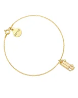 Bransoletki - Złota bransoletka z kamperem - miniaturka - grafika 1