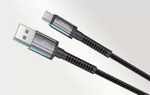 Kabel USB do USB-C Foneng X83, 2.1A, 1m (czarny) - Kable - miniaturka - grafika 2