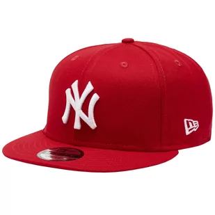 New Era New York Yankees MLB 9FIFTY Cap 60245403, Mężczyzna, Czapka z daszkiem, Czerwony - Czapki męskie - miniaturka - grafika 1