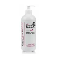 Akcesoria jeździeckie - YOU&YOUR HORSE OH... SO SILKY szampon dla koni z olejkiem herbacianym 1000ml - - miniaturka - grafika 1