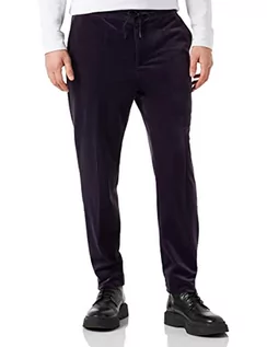 Spodnie męskie - HUGO Spodnie męskie, Ciemnofioletowy 509, 20 - grafika 1