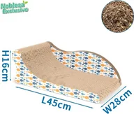 Drapaki dla kotów - Nobleza Nobleza Exclusive drapak dla kota w kształcie leżanki Nobleza Exclusive drapak dla kota w kształcie leżanki - miniaturka - grafika 1