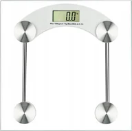 Wagi łazienkowe - Waga łazienkowa Alsea Waga łazienkowa Silvana szkło 30x30 180kg - miniaturka - grafika 1