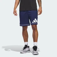 Spodnie sportowe damskie - Szorty adidas Basketball Badge of Sport - miniaturka - grafika 1