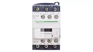 Schneider Electric Stycznik mocy 12A 3P 48V DC 1Z 1R LC1D12ED - Silniki elektryczne i akcesoria - miniaturka - grafika 1