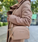 Torebki damskie - Torebka beżowa Keddo - miniaturka - grafika 1