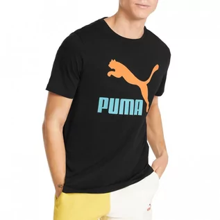 Koszulki męskie - Puma T-Shirt Męski Classic Logo Interest Tee 534652-51 M - grafika 1