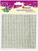 Pasmanteria - TITANUM Mata dekoracyjna 12x12cm złota 2szt . - miniaturka - grafika 1