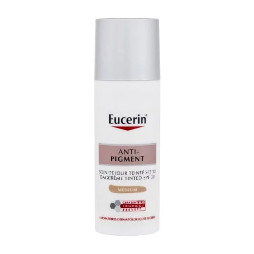 Eucerin Anti-Pigment Tinted Day Cream SPF30 krem do twarzy na dzień 50 ml dla kobiet Medium