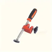 Inne - TEMU 1 szt. Drewniany zacisk krawędziowy, zacisk F-Clamp , zacisk mocujący do szybkiego zaciskania, zacisk mocujący z metalu przemysłowego, materiał - miniaturka - grafika 1